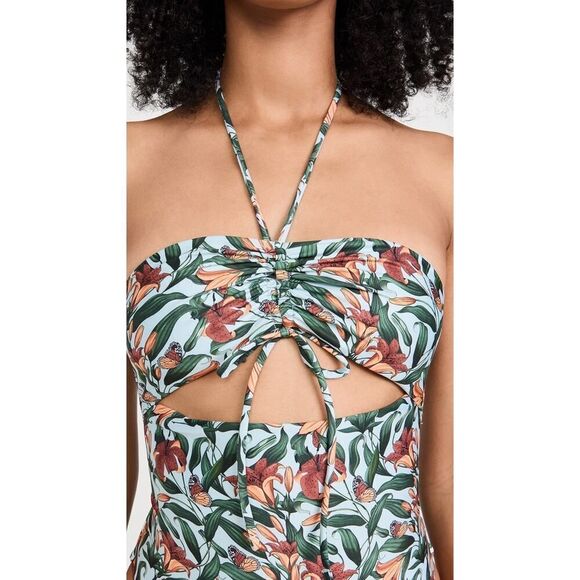 Agua by Agua Bendita Monarca Azul One Piece Swimsuit M - Picture 5 of 12